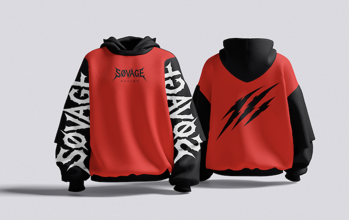 Sweat Sovage Racing Rouge